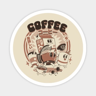 My Coffee Friends Magnet